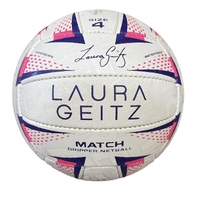 Laura Geitz Match Gripper Netball Hand Sewn Waterproof Official Size 4