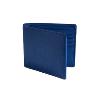 Dents RFID Pebble Grain Billfold Wallet - Royal Blue