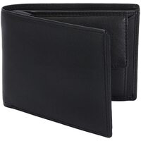 Dents Men's Smooth Nappa Leather Wallet RFID Protection Trifold With ID Window 