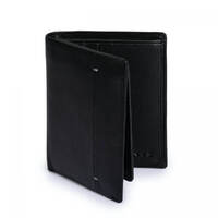 Dents Men's Soft Leather Billfold & Credit Card Wallet - Black
