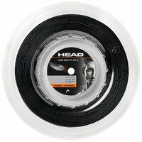 200m HEAD Velocity MLT Tennis String Reel 1.30mm 16 Gauge Comfort Power - Black