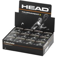 HEAD Tournament Squash Ball Advanced Training Competition Bulk Dozen - 12 Balls