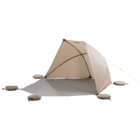 Jack Wolfskin Pop Up Beach Shelter Tent Summer Portable Sun Shade - Sahara