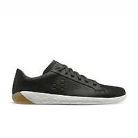 Vivobarefoot Mens Geo Court II Obsidian Shoes Trainers Casual Lace Up - Black