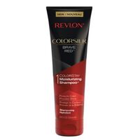 Revlon 250Ml Coloursilk Color Stay Moisturizing Hair Shampoo - Brave Red