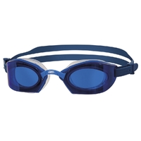 Zoggs Ultima Air Titanium Mirror Swimming Goggles Swim - Blue