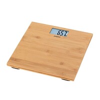 Propert 150kg Digital Bamboo Bathroom Scales Weight Checker Eco Scale - Teak
