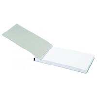 4x Memo Notepad with Stainless Steel Cover for Waiters Waitresses Cafe Staff