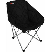 BlackWolf Bucket Chair Camping Folding Camp Foldable - Black