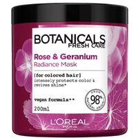 Loreal Botanicals 200mL Masque Geranium Radiance Remedy For Dull Or Coloured Hair