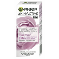 Garnier SkinActive Hydrating + Soothing Botanical Day Cream with Rose Water 50ml