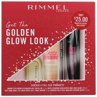 Rimmel Get The Golden Glow Look Gift Pack 4 Piece Full Sized Products