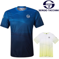 Sergio Tacchini Men's Tee Shirt Accelerate Sport Tennis Top Stylish Tshirt