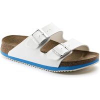 Birkenstock Arizona Unisex Sandals - Narrow Fit - White/Blue - 40 EU