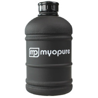 1.89 Litre Water Drink Bottle BPA Free Jar - Black