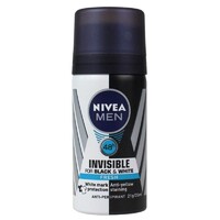 Nivea 21G Anti-Perspirant Deodorant Invisible Fresh for Black and White