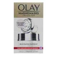 Olay Magnemasks Rejuvenating Starter Kit Jar Mask 50g + 1 Magnetic Infuser