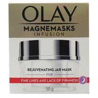 OLAY 50g Olay Magnemasks Infusion Rejuvenating Jar Mask For Fine Lines and Lack of Firmness With Anti-ageing Formula