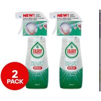 2x Fairy 300ml Platinum Easy Spray Dishwashing Spray Original