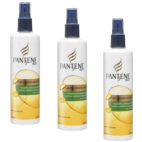 3x Pantene Pro V Light Detangling Spray Leave In Conditioner 250ml