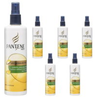 6x Pantene Pro V Light Detangling Spray Leave In Conditioner 250ml Detangler