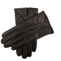 Dents Mens Touchscreen Leather Gloves With Palm Vent Handsewn Detail Cuffs