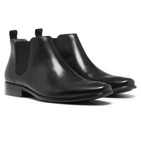 Julius Marlow Men's Kick Chelsea Work Leather Boots Shoes - Black