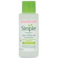 Simple 50ml Kind To Eyes Make-Up Remover Conditioning Eye Remove Waterproof Mascarra 