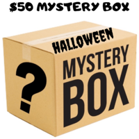 $50 RRP Halloween Themed Mystery Box Set of Assorted Lucky Dip Random Products