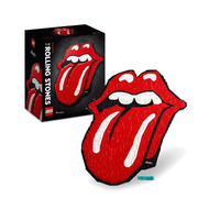 LEGO® Art The Rolling Stones 31206 Building Kit; Wall Art Memorabilia for Rock Music Fans and Adults