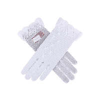 Women’s Hand Crochet Gloves - White