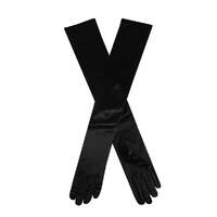 Dents Women's Satin Finish Opera Evening Gloves - Length Is 16Bl Shoulder Length
