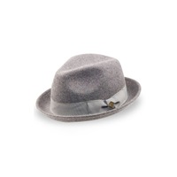 Goorin Bros Brothers Rude Boy Wool Fedora Hat - Grey