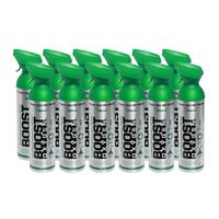 12pk 10 Litres of Boost Pure Oxygen in a Can Supplemental - 200 Breath (Large)