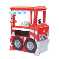Little Tikes Play Big Cozy 2 In 1 Food Ice Cream Truck Cashier 2+ - Made in USA
