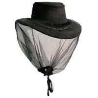 Deluxe MOSQUITO HAT NET Head Protector Bee Bug Mesh Mozzie Insect Fishing Fly