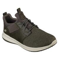 Skechers Mens Cambden Shoes Sneakers Runners Casual - Olive