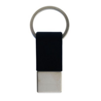 100x Coda Key Tag Keyring Key Ring School Bag Badge - Black