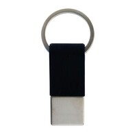 Coda Key Tag Keyring Key Ring School Bag Badge - Black