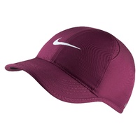 Nike Court AeroBill Featherlight Women’s Tennis Hat Cap Ladies - Burgundy