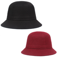 Maddison Avenue Womens Adjustable Wool Vintage Bowler Hat One Size