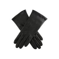 Dents Womens Emma Three-Point Leather Gloves - Black