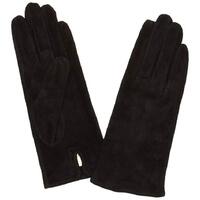 DENTS Emily Ladies Womens Plain Suede Leather Gloves w Acrylic Lining