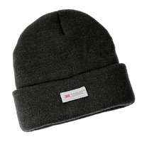 3M Thinsulate Pull On Beanie Hat Ski Knit Thermal Insulated in Black