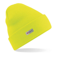 DENTS THINSULATE Pull On Beanie Winter Warm Ski Knit Thermal Insulated Hat - Fluro Yellow - One Size