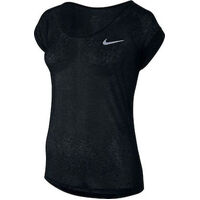 Nike Womens Dri-Fit Cool Breeze Short Sleeve T-Shirt - Black