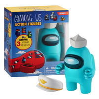 Among Us Collectible Action Figure Series 2 With Accessories  - Cyan