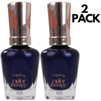 2pcs Sally Hansen 14.7ml Color Therapy Nail Polish - 430 Soothing Sapphire 