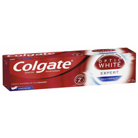 Colgate Fluoride Toothpaste Optic White Expert High Impact 125g - Sparkling Mint