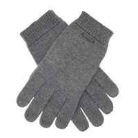 Dents Womens Pure Merino Wool Touchscreen Gloves - Shale - One Size